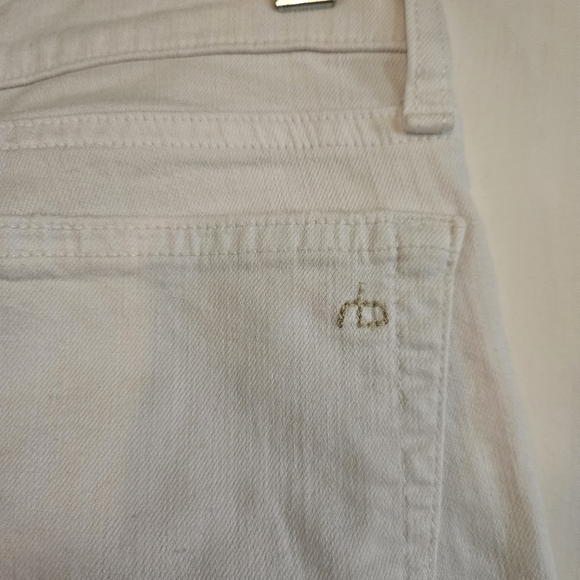 Rag & Bone Dre Capri White Jeans Size 26 - Picture 4 of 10